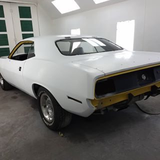 Cuda ready for it's new paint job