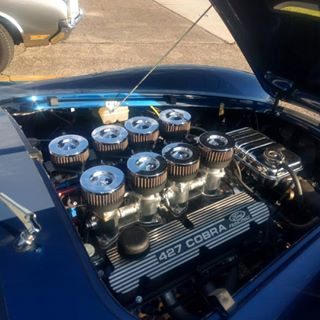 This Cobra came by for a little loving. We finished up on a few details.